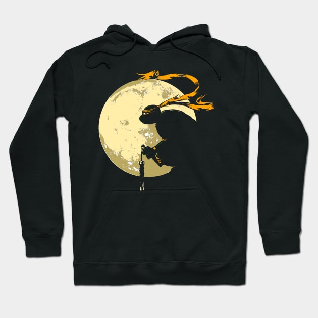 Moonlit Rage Hoodie by TwistMedia